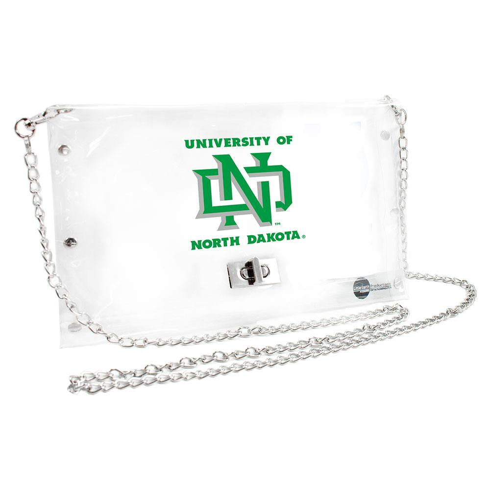 North Dakota Fighting Sioux NCAA Clear Envelope Purse