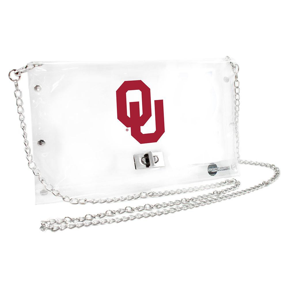 Oklahoma Sooners NCAA Clear Envelope Purse