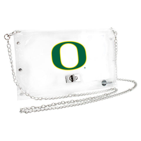 Oregon Ducks NCAA Clear Envelope Purse