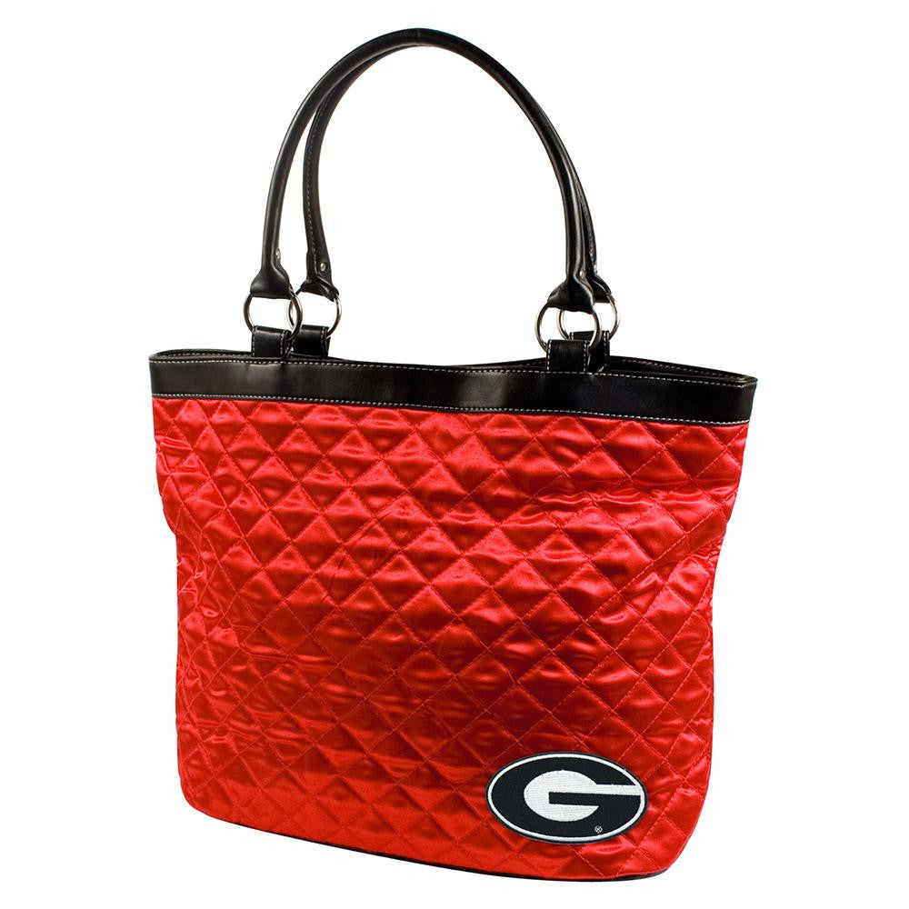 Georgia Bulldogs NCAA Quilted Tote (Light Red)