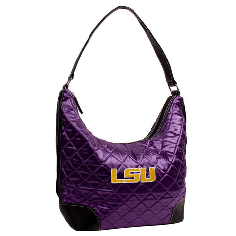 LSU Tigers NCAA Quilted Hobo (Purple)