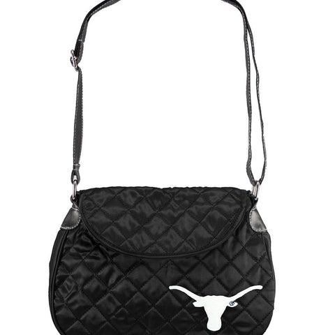 Texas Longhorns NCAA Quilted Saddlebag (Black)