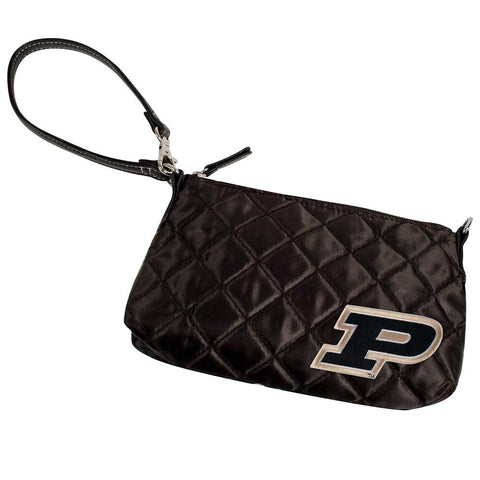 Purdue Boilermakers NCAA Quilted Wristlet (Black)