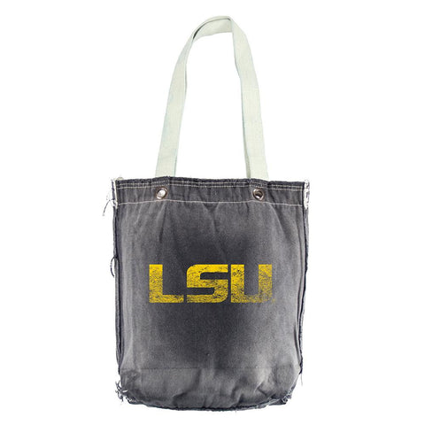 LSU Tigers NCAA Vintage Denim Shopper