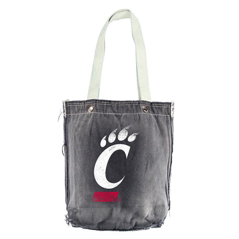 Cincinnati Bearcats NCAA Vintage Denim Shopper