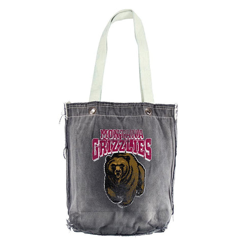 Montana Grizzlies NCAA Vintage Denim Shopper