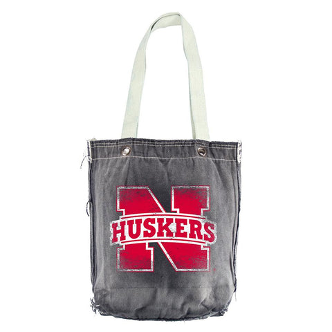 Nebraska Cornhuskers NCAA Vintage Denim Shopper