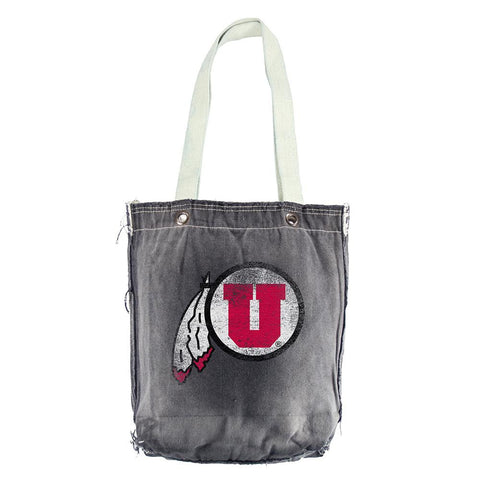 Utah Utes NCAA Vintage Denim Shopper