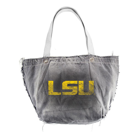 LSU Tigers NCAA Vintage Denim Tote