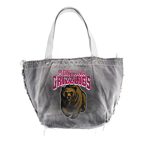 Montana Grizzlies NCAA Vintage Denim Tote