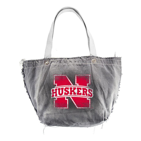 Nebraska Cornhuskers NCAA Vintage Denim Tote