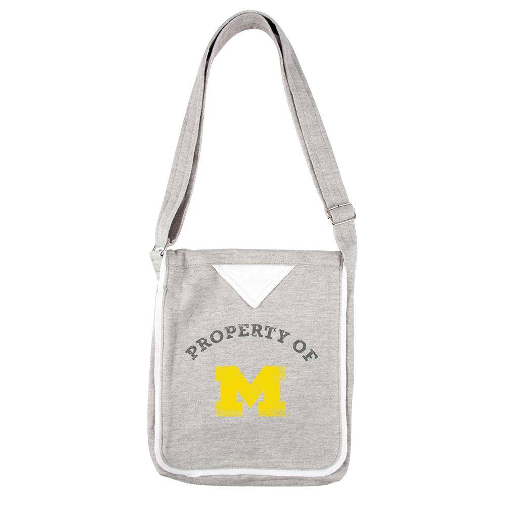 Michigan Wolverines NCAA Hoodie Crossbody Bag