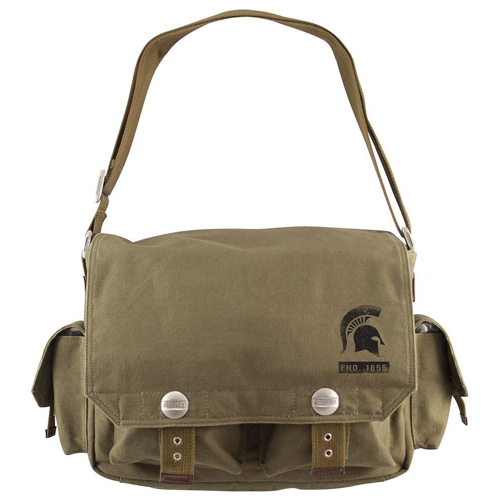 Michigan State Spartans NCAA Prospect Deluxe Messenger Bag