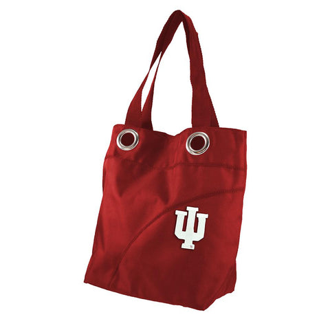 Indiana Hoosiers NCAA Color Sheen Tote (Dark Red)