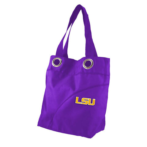 LSU Tigers NCAA Color Sheen Tote (Purple)