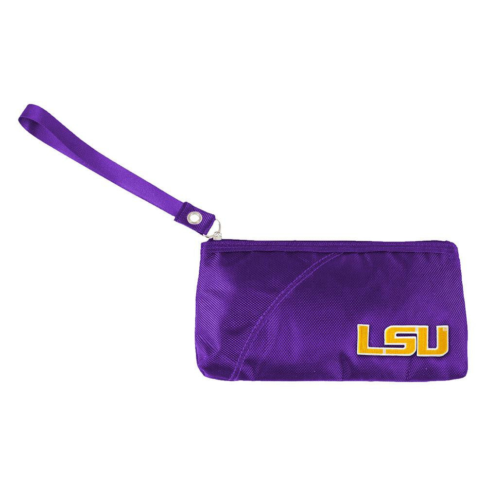 LSU Tigers NCAA Color Sheen Wristlet