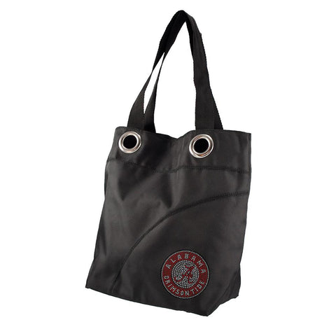 Alabama Crimson Tide NCAA Sport Noir Sheen Tote