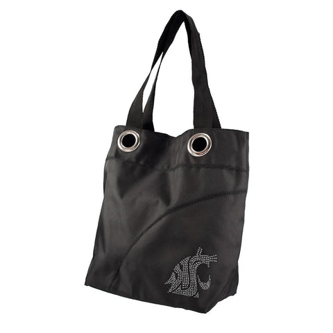 Washington State Cougars NCAA Sport Noir Sheen Tote