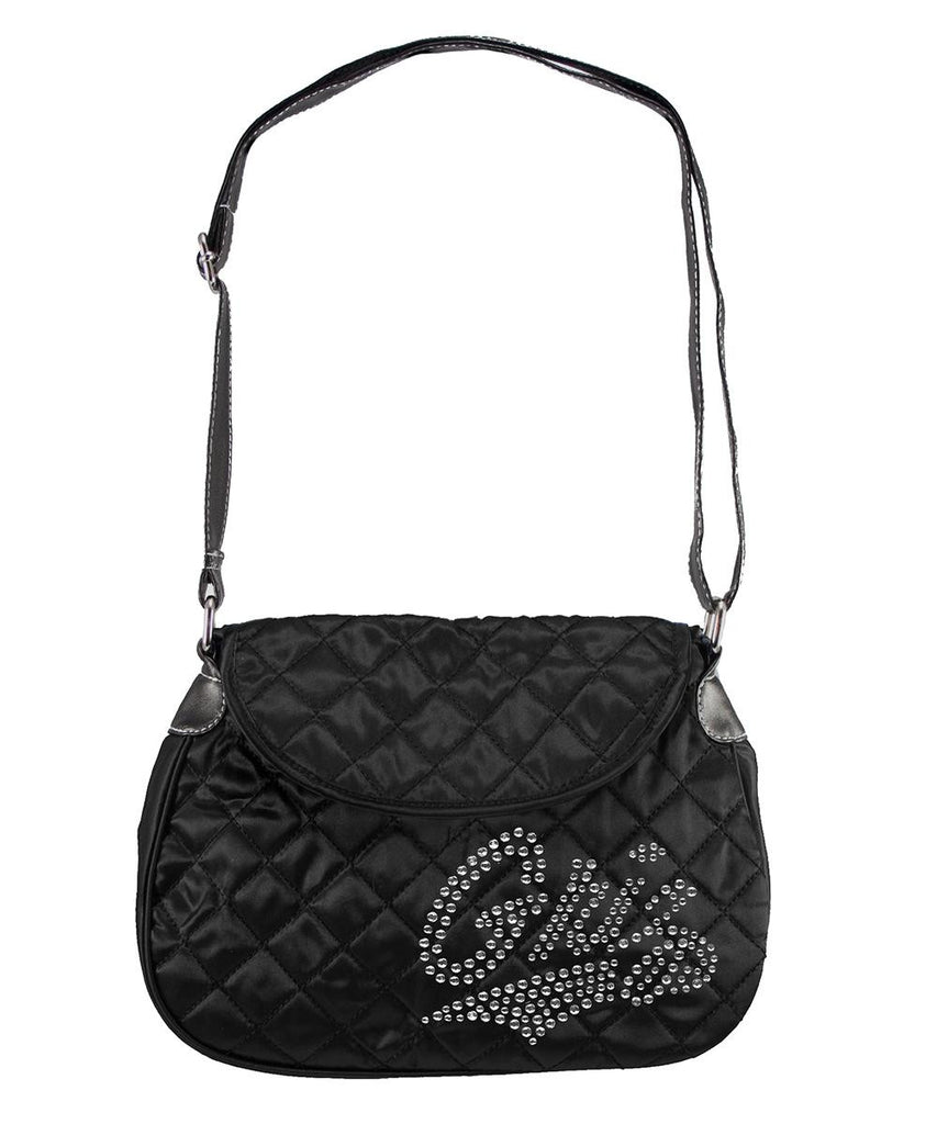 Montana Grizzlies NCAA Sport Noir Quilted Saddlebag