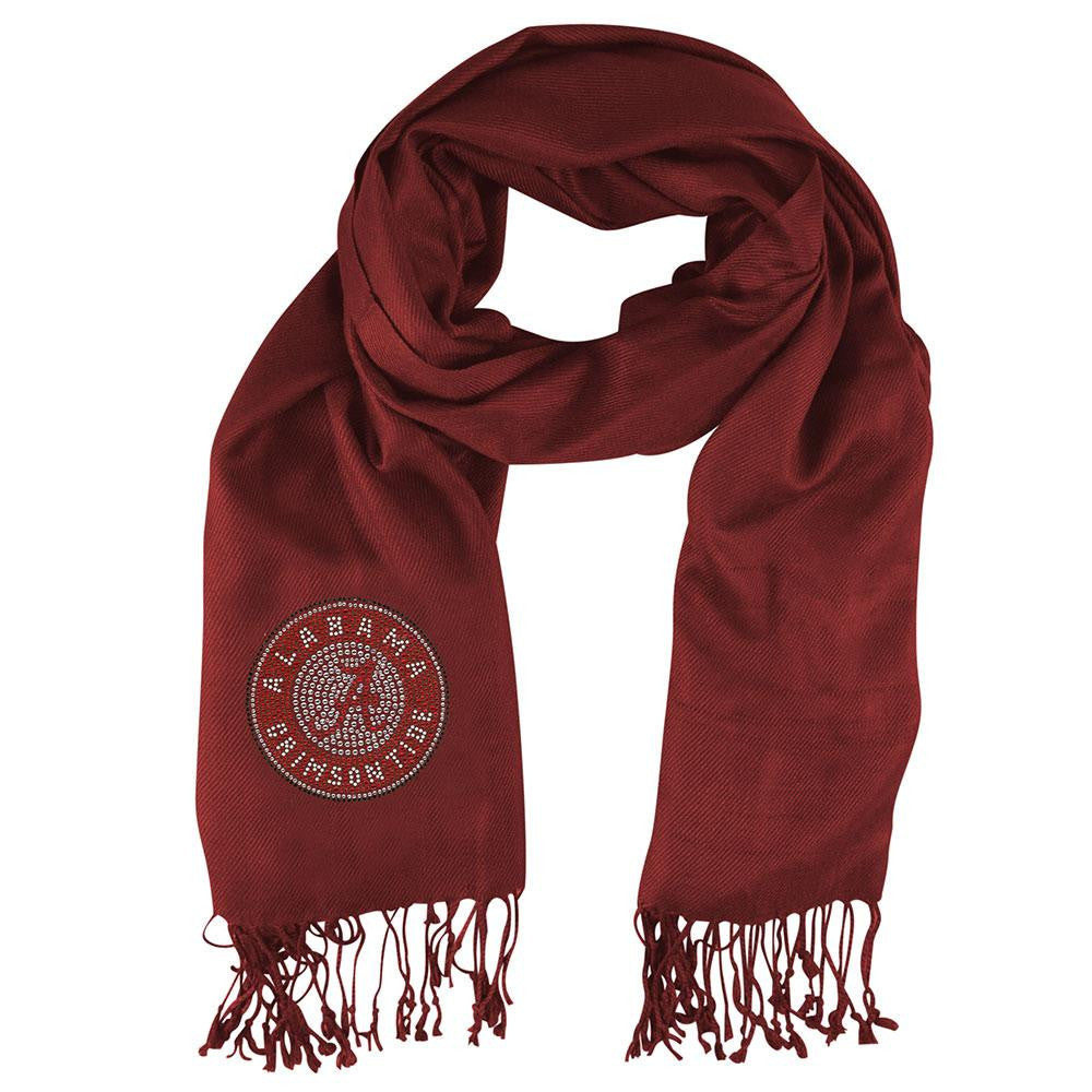 Alabama Crimson Tide NCAA Pashi Fan Scarf (Dark Red)