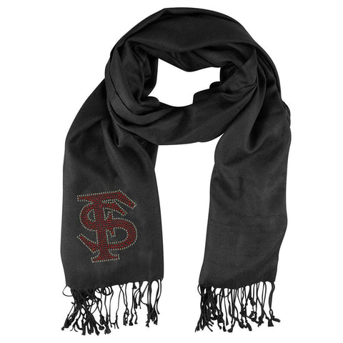 Florida State Seminoles NCAA Black Pashi Fan Scarf