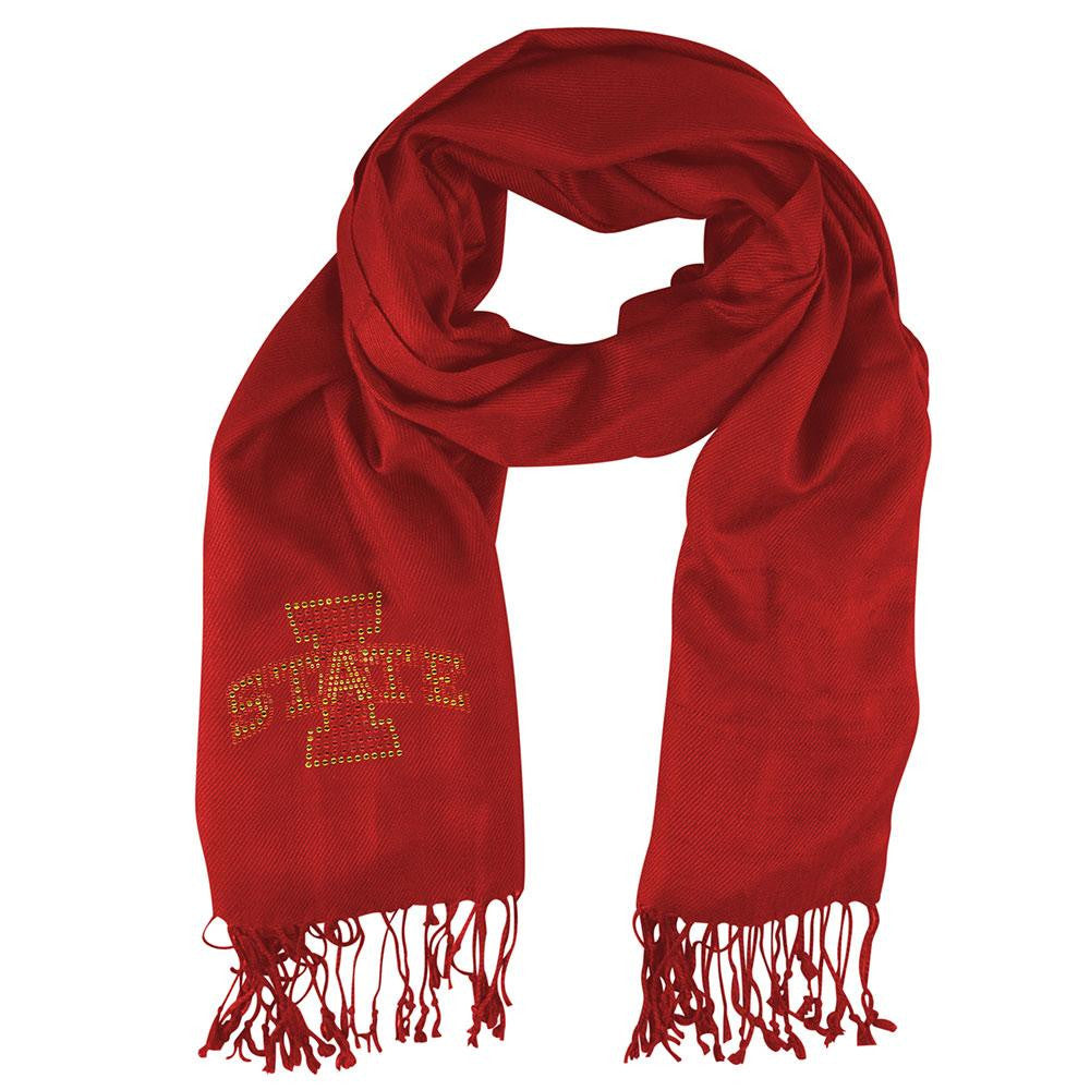 Iowa State Cyclones NCAA Pashi Fan Scarf (Dark Red)