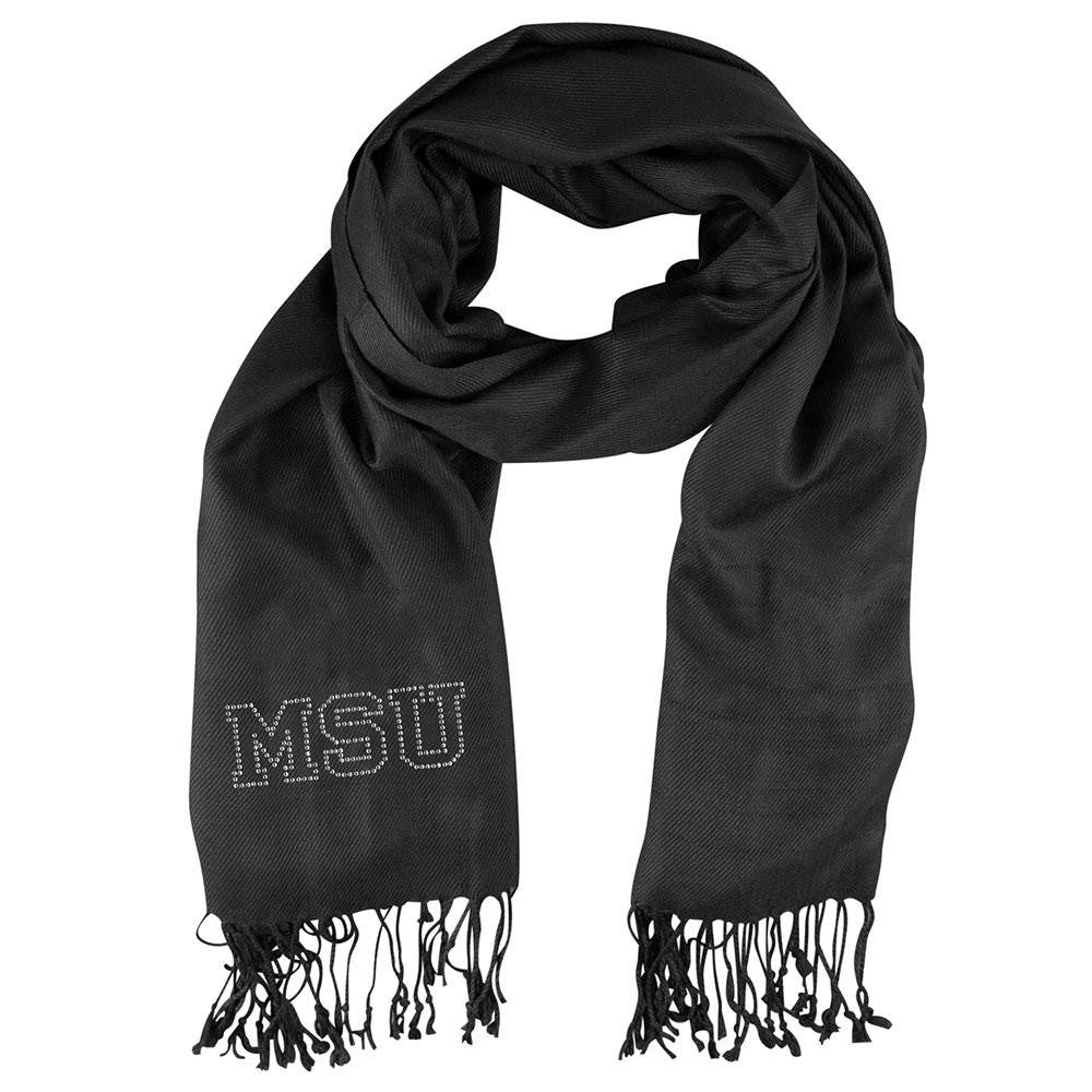 Michigan State Spartans NCAA Black Pashi Fan Scarf