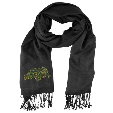 North Dakota State Bison NCAA Black Pashi Fan Scarf