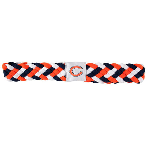 Chicago Bears NFL Braided Head Band 6 Braid