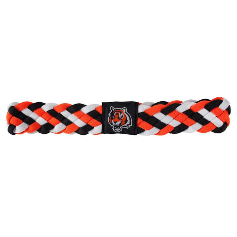 Cincinnati Bengals NFL Braided Head Band 6 Braid