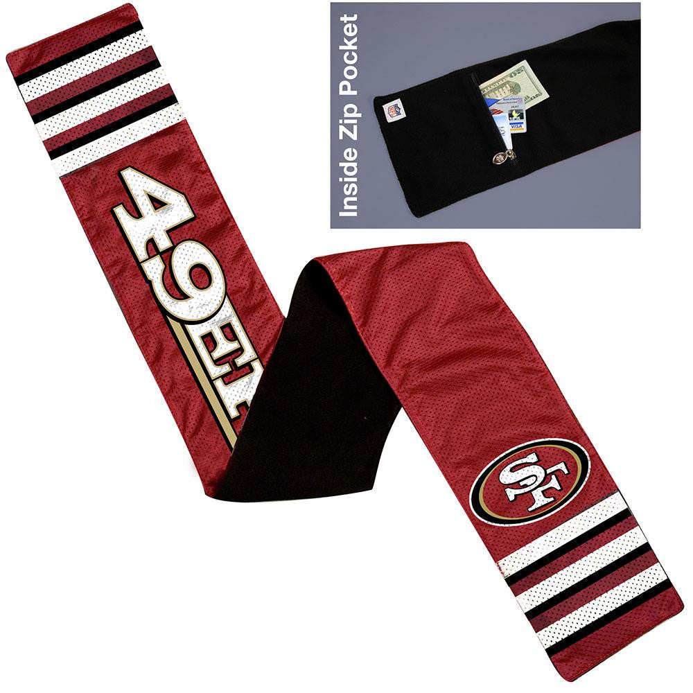 San Francisco 49ers NFL Jersey Scarf