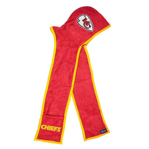 Kansas City Chiefs NFL Ultra Fleece Hoodie Scarf