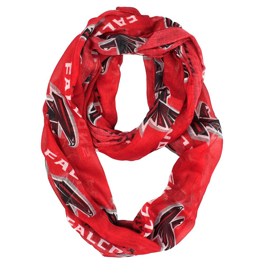 Atlanta Falcons NFL Sheer Infinity Scarf