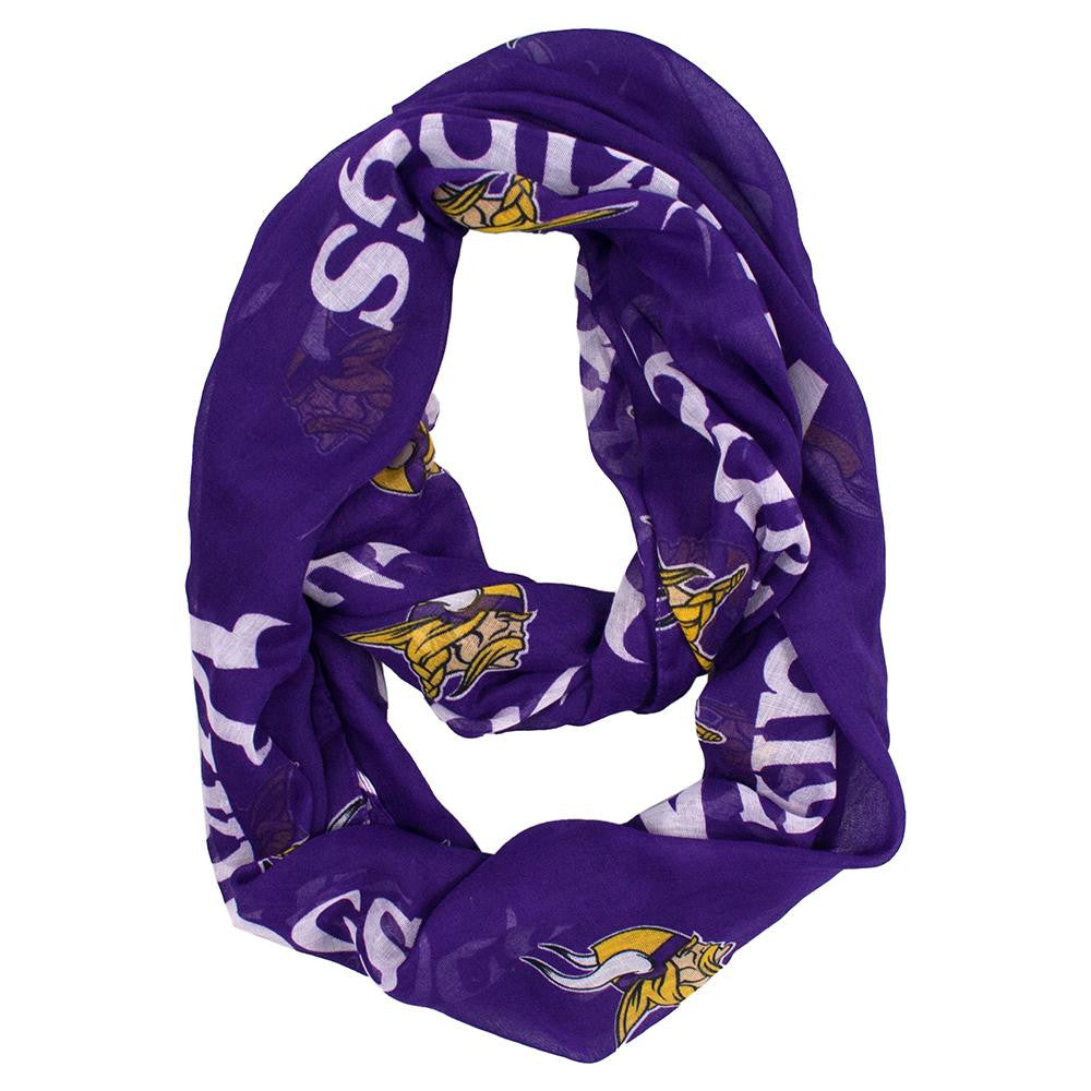 Minnesota Vikings NFL Sheer Infinity Scarf