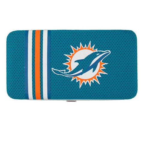 Miami Dolphins NFL Shell Mesh Wallet