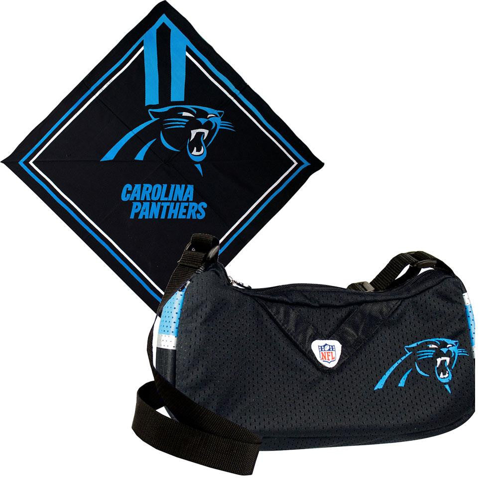 Carolina Panthers NFL Fandana and Jersey Purse Set