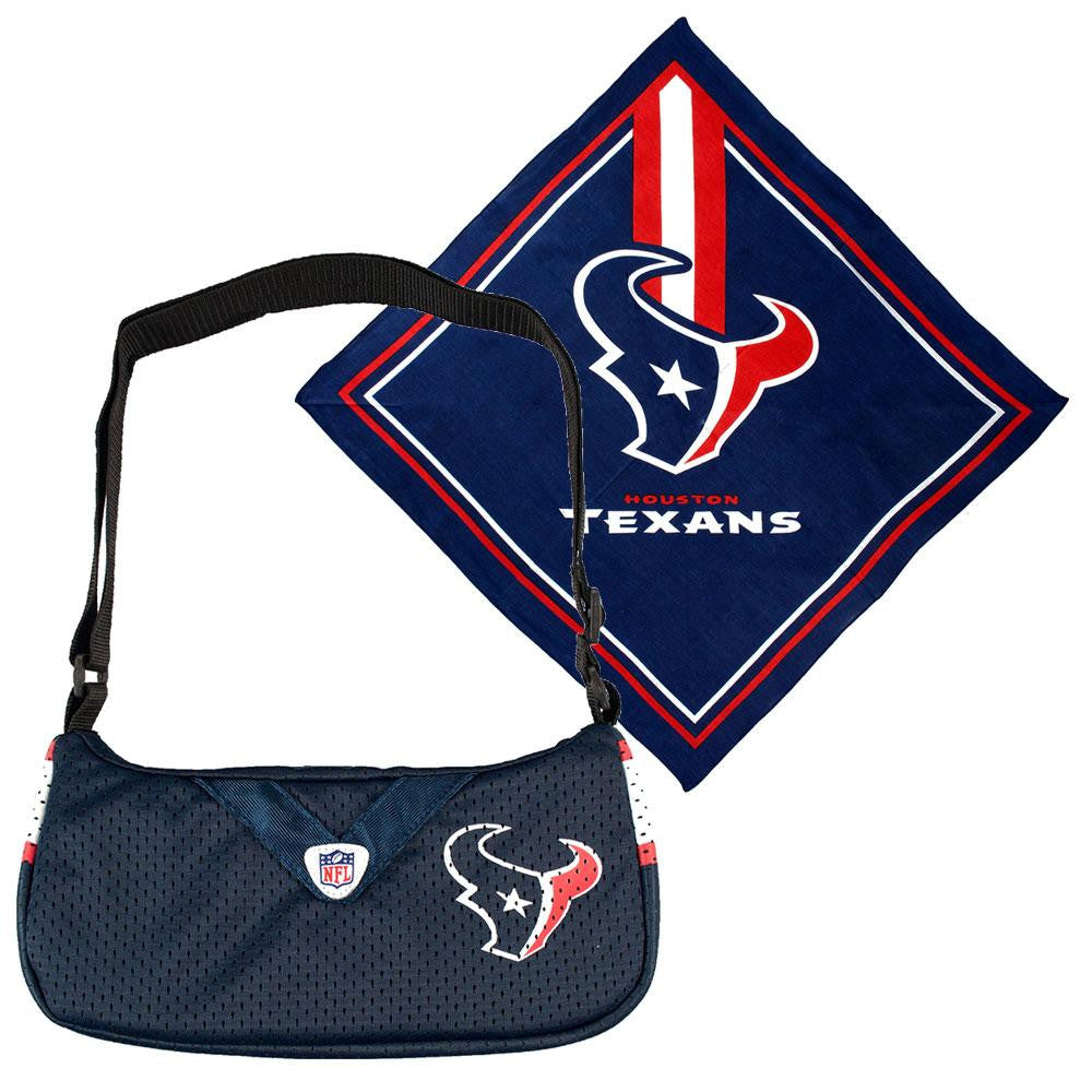 Houston Texans NFL Fandana and Jersey Purse Set