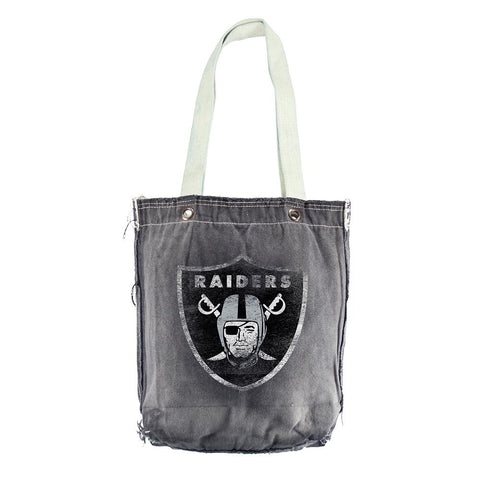 Oakland Raiders NFL Vintage Denim Shopper