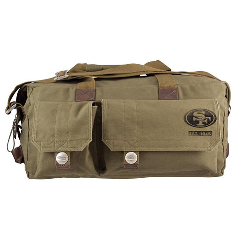 San Francisco 49ers NFL Prospect Deluxe Weekender Bag