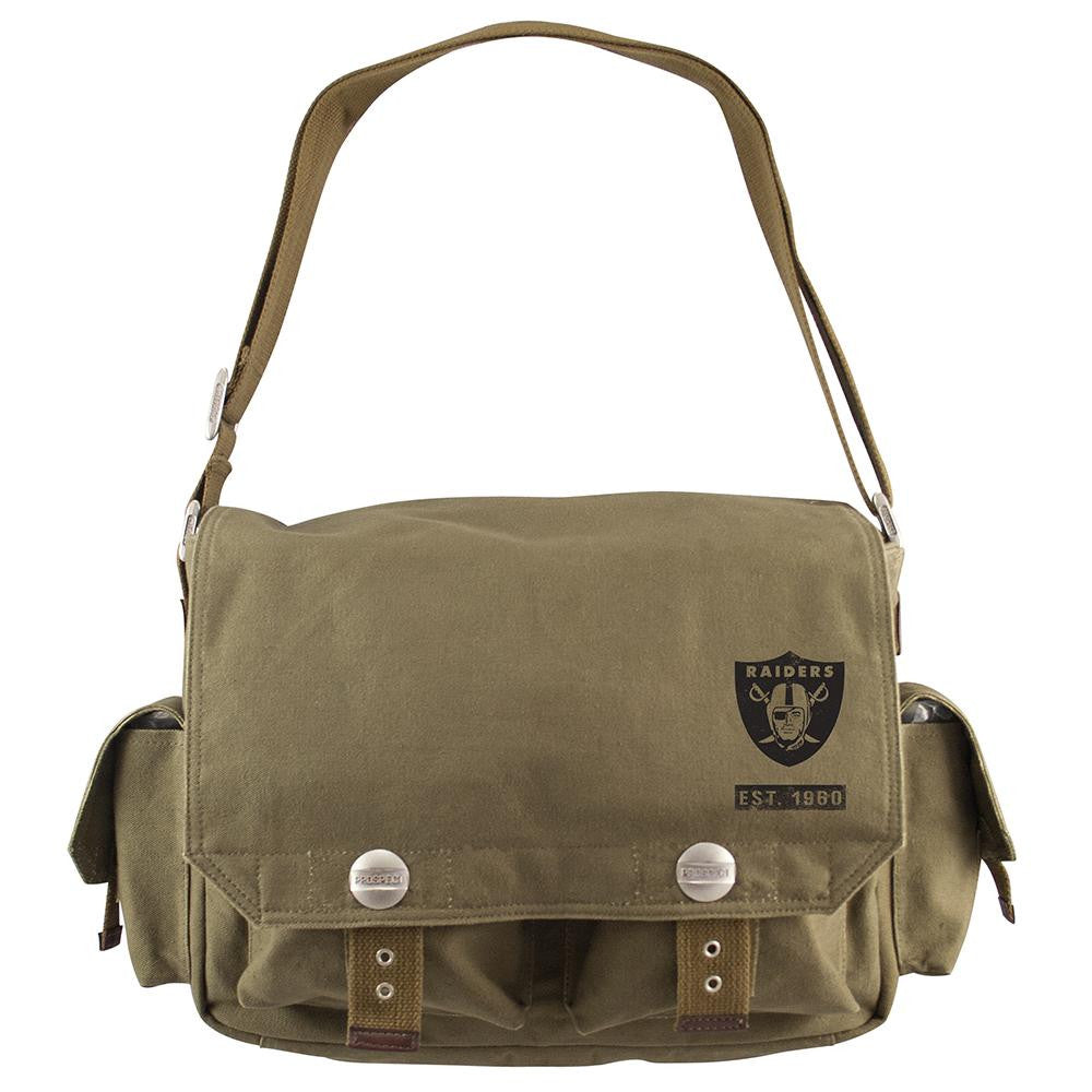 Oakland Raiders NFL Prospect Deluxe Messenger Bag