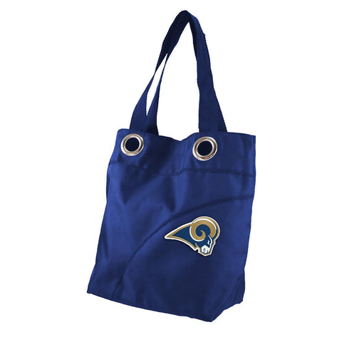 Los Angeles Rams NFL Color Sheen Tote (Navy)