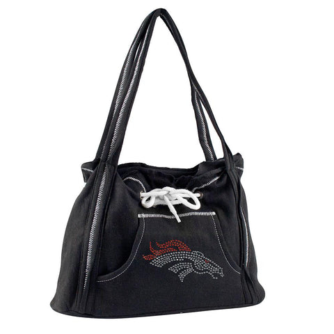 Denver Broncos NFL Sport Noir Hoodie Purse