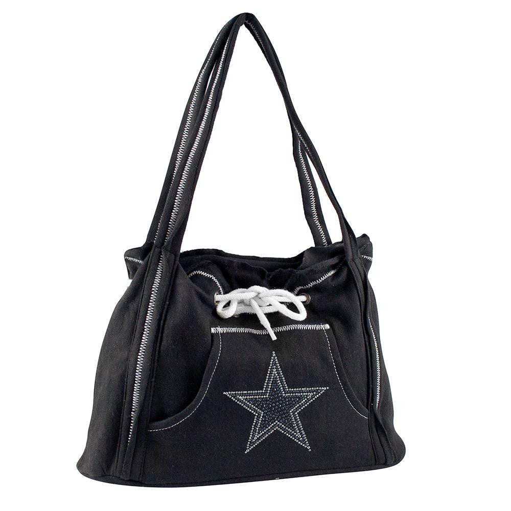 Dallas Cowboys NFL Sport Noir Hoodie Purse