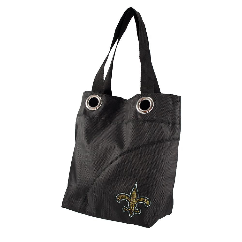 New Orleans Saints NFL Sport Noir Sheen Tote