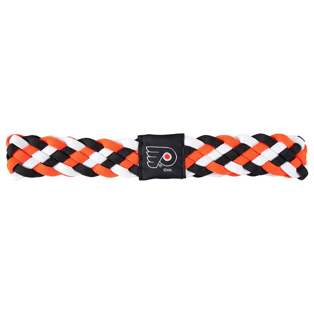 Philadelphia Flyers NHL Braided Head Band 6 Braid