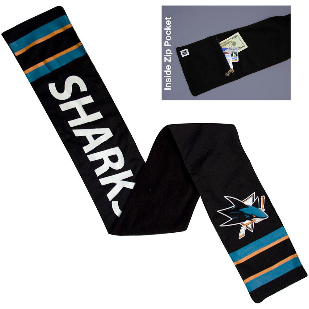 San Jose Sharks NHL Jersey Scarf