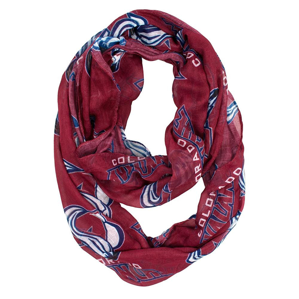 Colorado Avalanche NHL Sheer Infinity Scarf