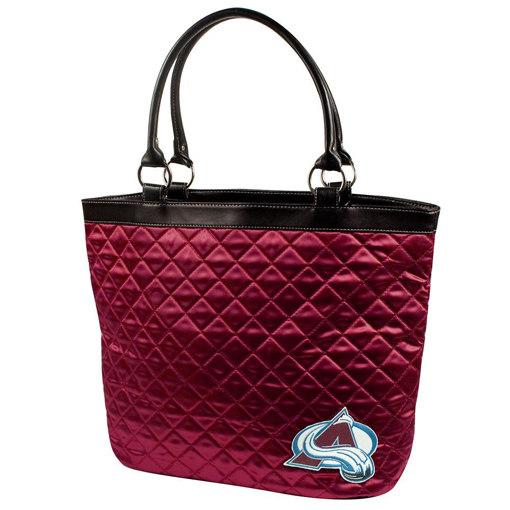 Colorado Avalanche NHL Quilted Tote (Dark Red)