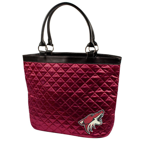 Arizona Coyotes NBA Quilted Tote (Dark Red)