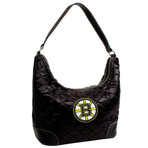 Boston Bruins NHL Quilted Hobo (Black)